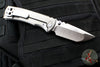 Chaves Knives Integral Redencion 229 Folder- Tanto Edge- Titanium Handle- Belt Finished Blade