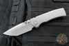 Chaves Knives Integral Redencion 229 Folder- Tanto Edge- Titanium Handle- Stonewash Finished Blade