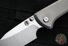 Chaves Knives Scapegoat Street Folder - Full Titanium Handle