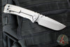 Chaves Knives Integral Redencion 229 Folder- Drop Point- Titanium Handle- Stonewash Finished Blade