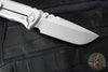 Chaves Knives Integral Redencion 229 Folder- Drop Point- Titanium Handle- Stonewash Finished Blade