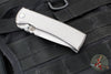 Chaves Knives Integral Redencion 229 Folder- Drop Point- Titanium Handle- Stonewash Finished Blade