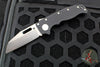 Demko Knives- AD20.5 Shark Lock Knife- Clip Point Or Shark Foot- Black G-10 Handle- Stonewash Finished 20CV Blade