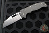 Demko Knives- AD20.5 Shark Lock Knife- Clip Point Or Shark Foot- Carbon Fiber Handle- Stonewash Finished D2 Blade
