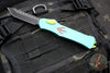 Heretic Hydra OTF Knife-Tanto Edge- Bounty Hunter Finished Handle- Black DLC Blade- Black Hardware H006-6A-BOUNTY