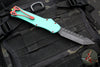 Heretic Hydra OTF Knife-Tanto Edge- Bounty Hunter Finished Handle- Black DLC Blade- Black Hardware H006-6A-BOUNTY