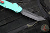 Heretic Hydra OTF Knife-Tanto Edge- Bounty Hunter Finished Handle- Black DLC Blade- Black Hardware H006-6A-BOUNTY