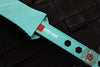 Heretic Hydra OTF Knife-Tanto Edge- Bounty Hunter Finished Handle- Black DLC Blade- Black Hardware H006-6A-BOUNTY