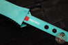 Heretic Hydra OTF Knife-Tanto Edge- Bounty Hunter Finished Handle- Black DLC Full Serrated Blade- Black Hardware H006-6C-BOUNTY SN020