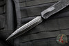 Heretic Cleric 2 OTF Auto- Tactical- Double Edge- Black Handle- Black DLC Full Serrated Edge Blade- Black HW H020-6C-T