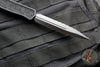 Heretic Cleric 2 OTF Auto- Tactical- Double Edge- Black Handle- Black DLC Full Serrated Edge Blade- Black HW H020-6C-T