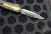 Heretic Manticore-E OTF Auto- Double Edge- Black Handle- Ultem Inlay- Ultem Button- Black DLC Blade H028-6A-ULTEM