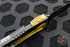 Heretic Manticore-E OTF Auto- Double Edge- Black Handle- Ultem Inlay- Ultem Button- Black DLC Blade H028-6A-ULTEM