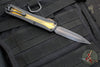 Heretic Manticore-X OTF Auto- Double Edge- Black Handle- Ultem Inlay- Black DLC Blade H032-6A-ULTEM