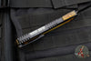 Heretic Manticore-X OTF Auto- Double Edge- Black Handle- Ultem Inlay- Black DLC Blade H032-6A-ULTEM