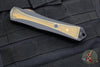 Heretic Manticore-X OTF Auto- Double Edge- Black Handle- Ultem Inlay- Black DLC Blade H032-6A-ULTEM