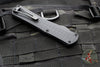 Heretic Manticore-X OTF Auto- Double Edge- Tactical- Black Frag Pattern Handle- DLC Finished Black Blade- Black HW H032F-6A-T