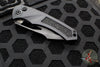Heretic Knives Pariah Manual Folder- Black Handle- DLC Battle Black Blade H046-6A-T