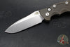 Hinderer Eklipse 3.5" Spearpoint Blade- AUTOMATIC-  Battle Bronze Titanium- Stonewash Finish S45VN Blade