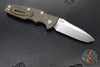 Hinderer Eklipse 3.5" Spearpoint Blade- AUTOMATIC-  Battle Bronze Titanium- Stonewash Finish S45VN Blade
