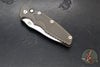 Hinderer Eklipse 3.5" Spearpoint Blade- AUTOMATIC-  Battle Bronze Titanium- Stonewash Finish S45VN Blade