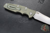 Hinderer Eklipse 3.5" Spearpoint Blade- AUTOMATIC-  Battle Green Titanium- Stonewash Finish S45VN Blade