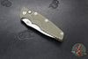 Hinderer Eklipse 3.5" Spearpoint Blade- AUTOMATIC-  Battle Green Titanium- Stonewash Finish S45VN Blade