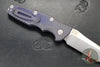 Hinderer Eklipse 3.5" Spearpoint Blade- AUTOMATIC-  Battle Purple Titanium- Stonewash Finish S45VN Blade
