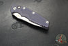 Hinderer Eklipse 3.5" Spearpoint Blade- AUTOMATIC-  Battle Purple Titanium- Stonewash Finish S45VN Blade