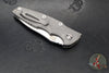 Hinderer Eklipse 3.5" Spearpoint Blade- AUTOMATIC-  Working Finish Titanium- Stonewash Finish S45VN Blade