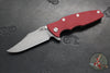 Hinderer Eklipse 3.5"- Bowie Edge- Battle Bronze Ti And Various G-10 Handles- Working Finish S45VN Blade