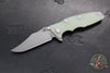 Hinderer Eklipse 3.5"- Bowie Edge- Battle Bronze Ti And Various G-10 Handles- Working Finish S45VN Blade