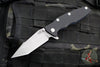 Hinderer Eklipse 3.5"- Harpoon Tanto- Battle Blue Titanium And Black G-10- Working Finish S45VN Blade