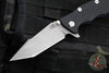 Hinderer Eklipse 3.5"- Harpoon Tanto- Battle Blue Titanium And Black G-10- Working Finish S45VN Blade