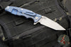 Hinderer Eklipse 3.5"- Harpoon Tanto- Battle Blue Titanium And Black G-10- Working Finish S45VN Blade