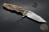 Hinderer Eklipse 3.5"- Harpoon Tanto- Stonewash Bronze Finished Titanium And OD Green G-10- Stonewash Finished S45VN Blade
