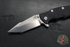 Hinderer Eklipse 3.5"- Harpoon Tanto- Stonewash Finished Titanium And Black G-10- Stonewash Finished S45VN Blade