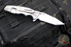 Hinderer Eklipse 3.5"- Harpoon Tanto- Stonewash Finished Titanium And Blue G-10- Stonewash Finished S45VN Blade