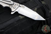 Hinderer Eklipse 3.5"- Harpoon Tanto- Stonewash Finished Titanium And Blue G-10- Stonewash Finished S45VN Blade