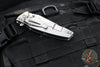 Hinderer Eklipse 3.5"- Harpoon Tanto- Stonewash Finished Titanium And OD Green G-10- Stonewash Finished S45VN Blade