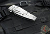 Hinderer Eklipse 3.5"- Harpoon Tanto- Stonewash Finished Titanium And Translucent Green G-10- Stonewash Finished S45VN Blade