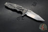 Hinderer Eklipse 3.5"- Harpoon Tanto- Working Finish Titanium And BlueBlack G-10- Stonewash Finished S45VN Blade