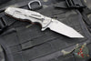 Hinderer Eklipse 3.5"- Harpoon Tanto- Working Finish Titanium And Orange G-10- Working Finish S45VN Blade