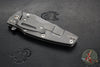 Hinderer Eklipse 3.5"- Harpoon Tanto- Working Finish Titanium And Translucent Green G-10- Working Finish S45VN Blade