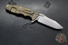Hinderer Eklipse 3.5"- Spearpoint Blade- Stonewash Bronze Titanium and Black G-10- Stonewash Finished Blade