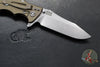 Hinderer Eklipse 3.5"- Spearpoint Blade- Stonewash Bronze Titanium and Black G-10- Stonewash Finished Blade