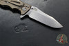Hinderer Eklipse 3.5"- Spearpoint Blade- Stonewash Bronze Titanium and FDE G-10- Stonewash Finished Blade