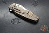 Hinderer Eklipse 3.5"- Spearpoint Blade- Stonewash Bronze Titanium and FDE G-10- Stonewash Finished Blade