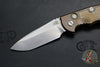 Hinderer XM-18 3.5"- AUTOMATIC- Spearpoint- Stonewash Bronze Finished Titanium- Stonewash Blade