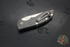 Hinderer XM-18 3.5"- AUTOMATIC- Spearpoint- Working Finish Titanium- Stonewash Finished Blade